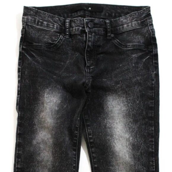 Joe's Jeans Girls Acid Washed Gray Skinny Jeans 14 - Picture 2 of 5